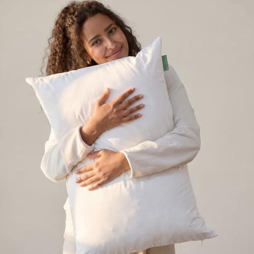 Avocado Organic Cotton Pillow (Queen, Adjustable)