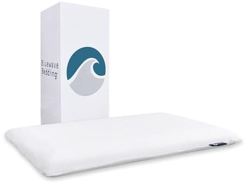 Bluewave Bedding Extra Slim Gel Memory Foam Pillow (1.75")