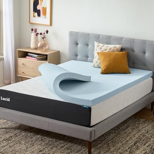 LUCID 3" Gel Memory Foam Topper
